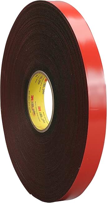 3M VHB Tape 4655, Gray, 3/4 in x 36 yd 62 mil (Case of 12)