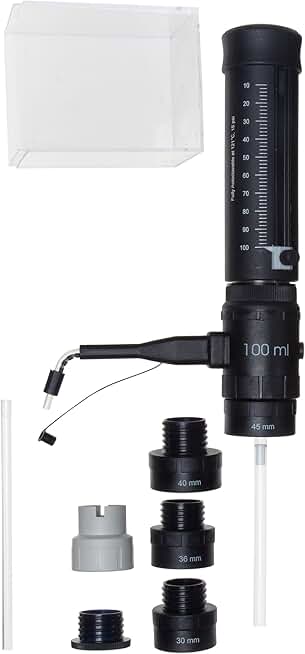 LabScience 100000-BTR Research Series Bottle Top Dispenser, 10-100mL Volume