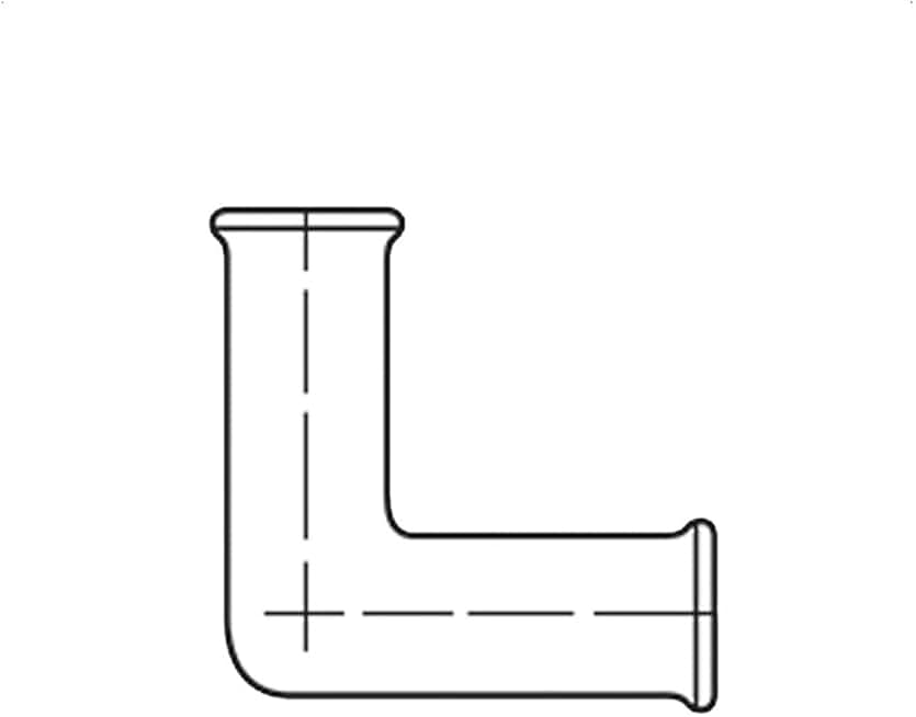 8832-09 Process Pipe Mitered Elbow, 4