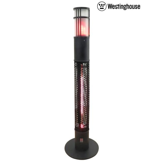Infrared Electric Outdoor Heater Portable with Gold Tube & Flame