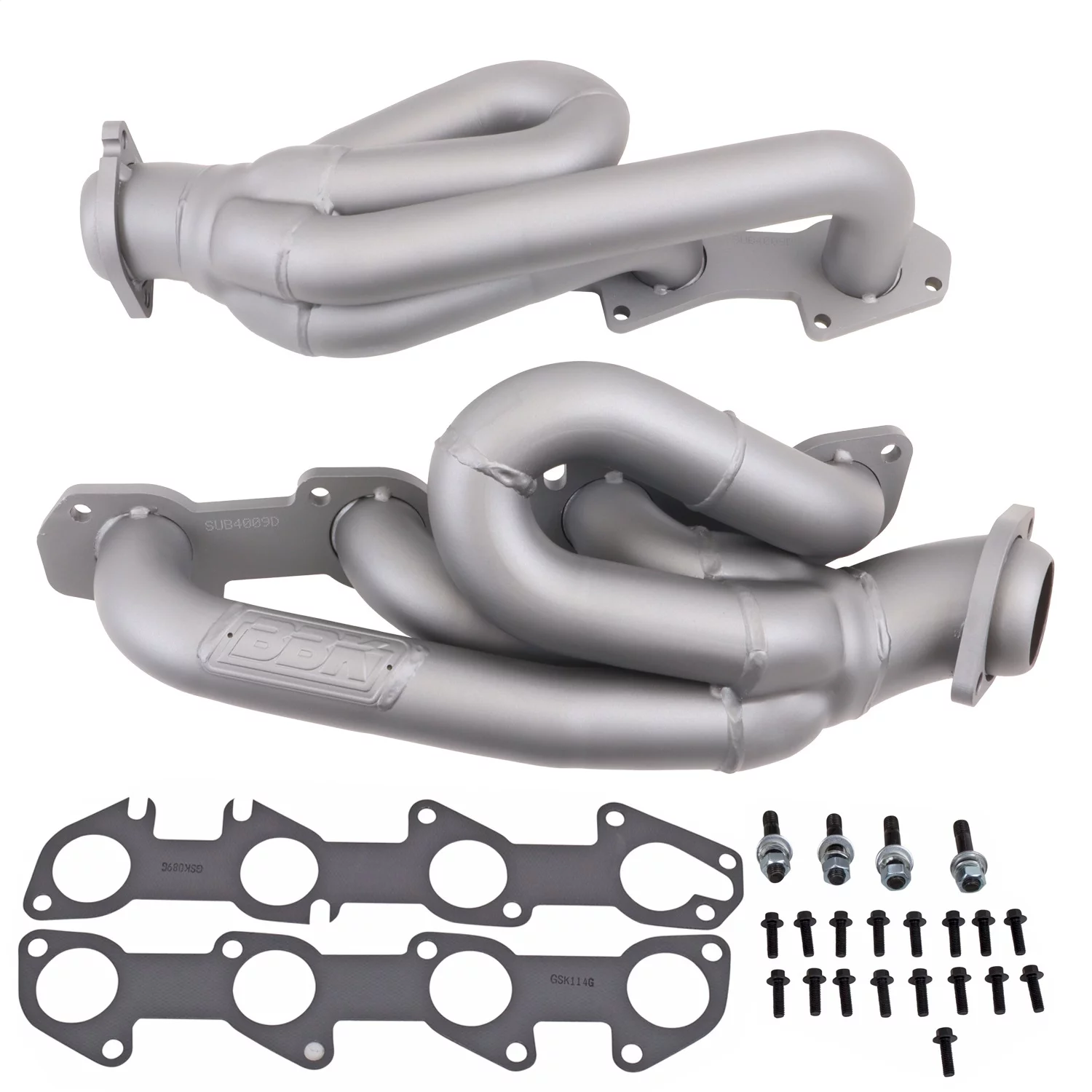 BBK Performance 4009 1-3/4 Tuned Shorty Headers Titanium Ceramic Coated Fits select: 2003-2008 DODGE RAM 1500, 2003 DODGE RAM 2500