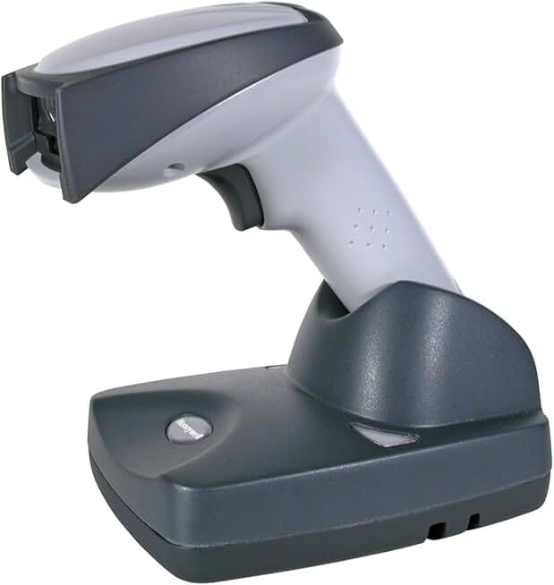 Honeywell 3820SR0C0B-0IA0E 3820 Cordless Linear Image Scanner Keyboard Wedge Kit Base Cable Power Supply and Manual