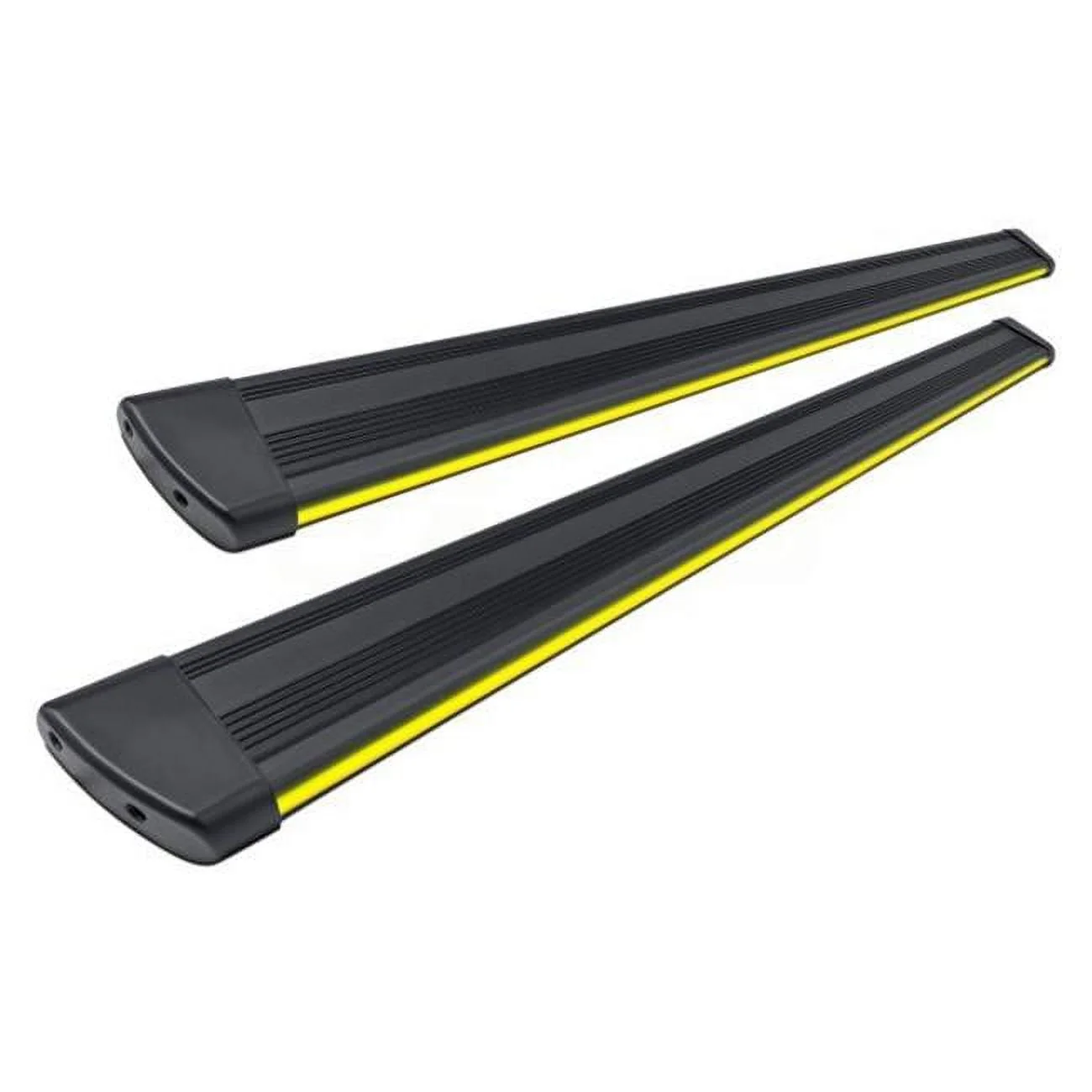 Broadfeet Motorsports Equipment  6 in. R66 Series Running Boards with Integrated LED Light for 2020-2021 Kia Telluride - Amber