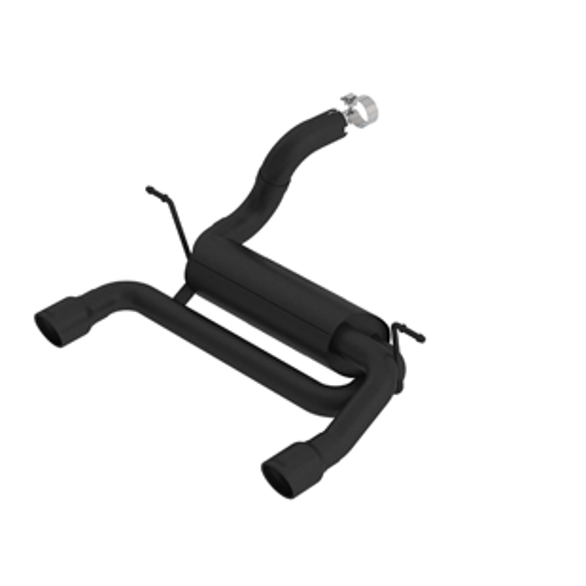 Borla 11962CB Axle-Back Exhaust System with Split Rear for 2018 to 2019 Jeep Wrangler Jl & Jlu