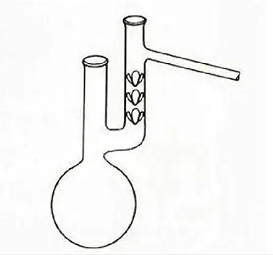 GOWE Chaetic 10000ml Glass distillation flask ROUND Bottom Lab Glassware