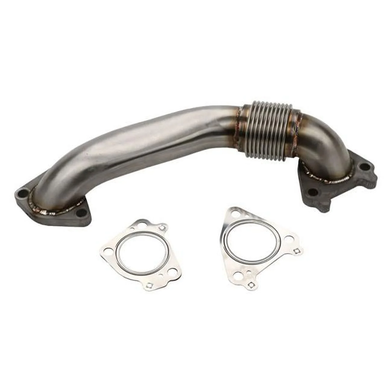 Passenger Side Single Turbo Style Up-Pipe Kit with Gaskets