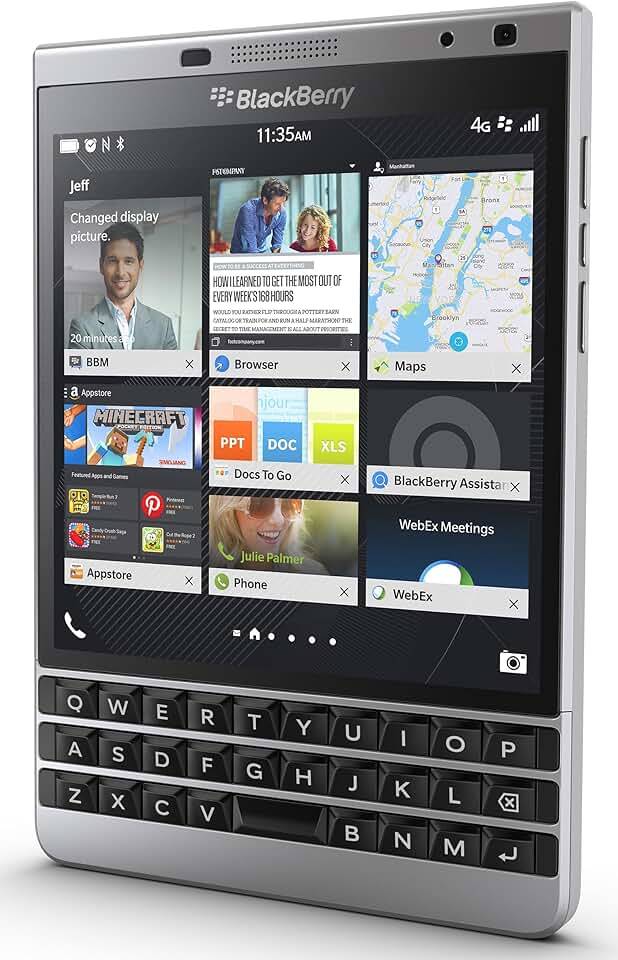 BlackBerry Passport Unlocked Phone - Retail Packaging - Silver