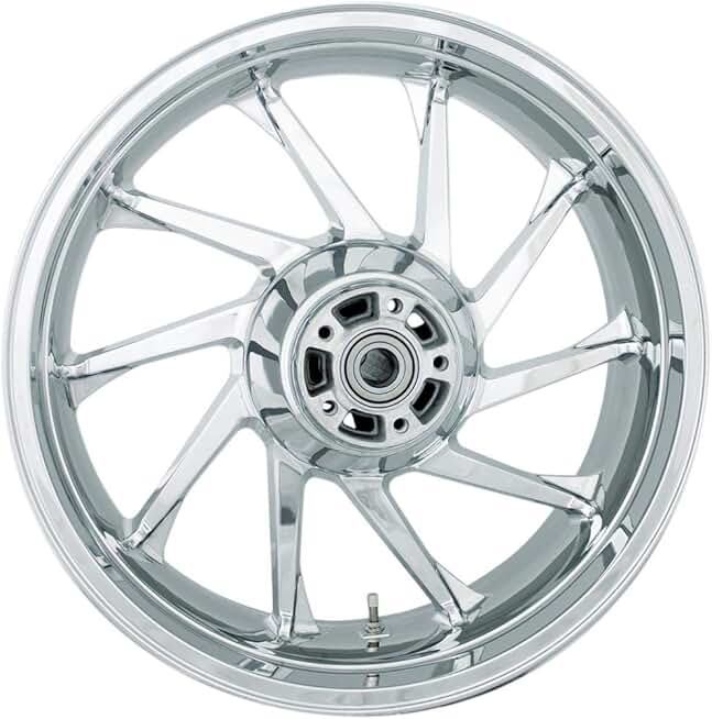 3D-HUR185CH Precision Cast Hurricane 3D Rear Wheel - 18in. x 5.5in. - Chrome