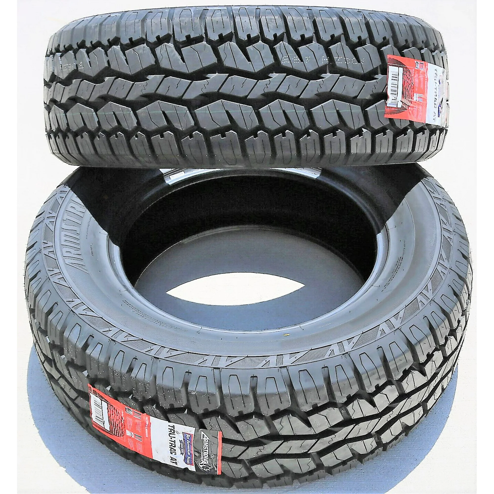 Pair of 2 (TWO) Armstrong Tru-Trac AT 275/55R20 117T XL A/T All Terrain Tires
