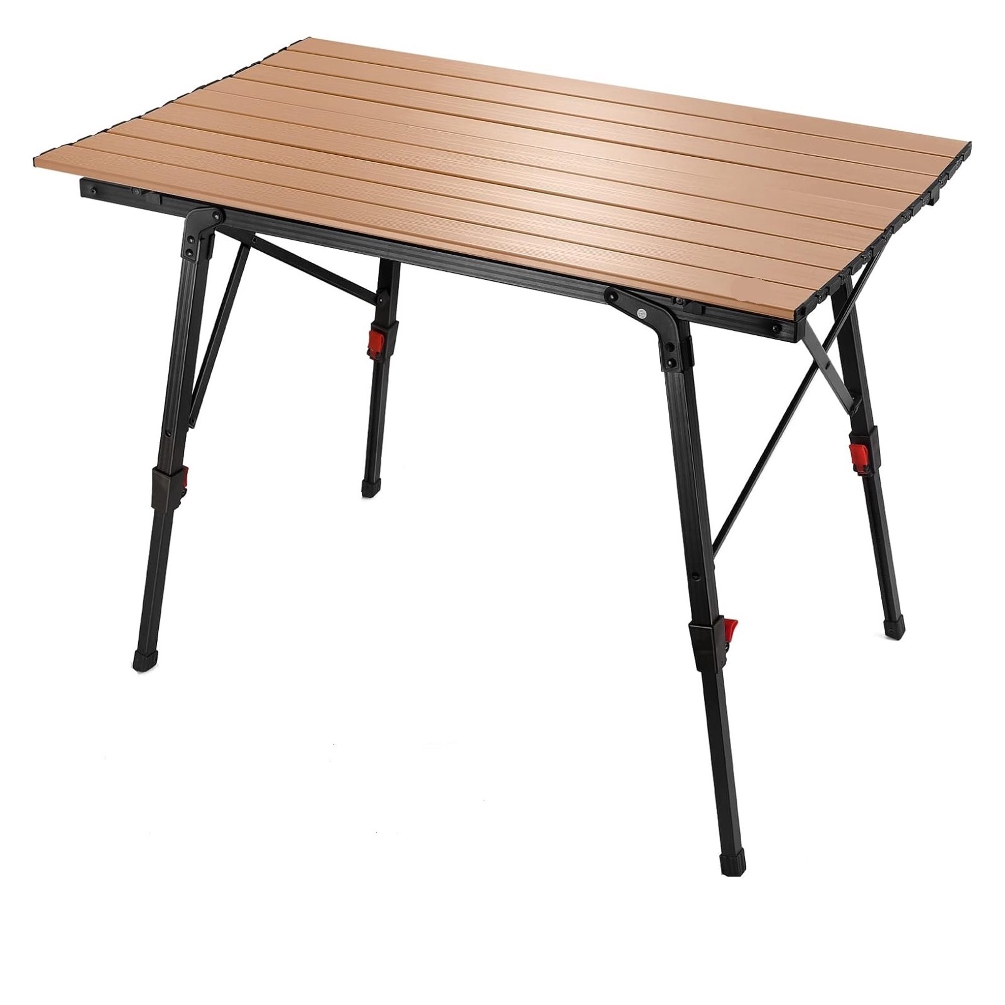 Outdoor folding table Portable Camping Table Lightweight Aluminum Folding Beach Table Outdoor--------Camping table and chair