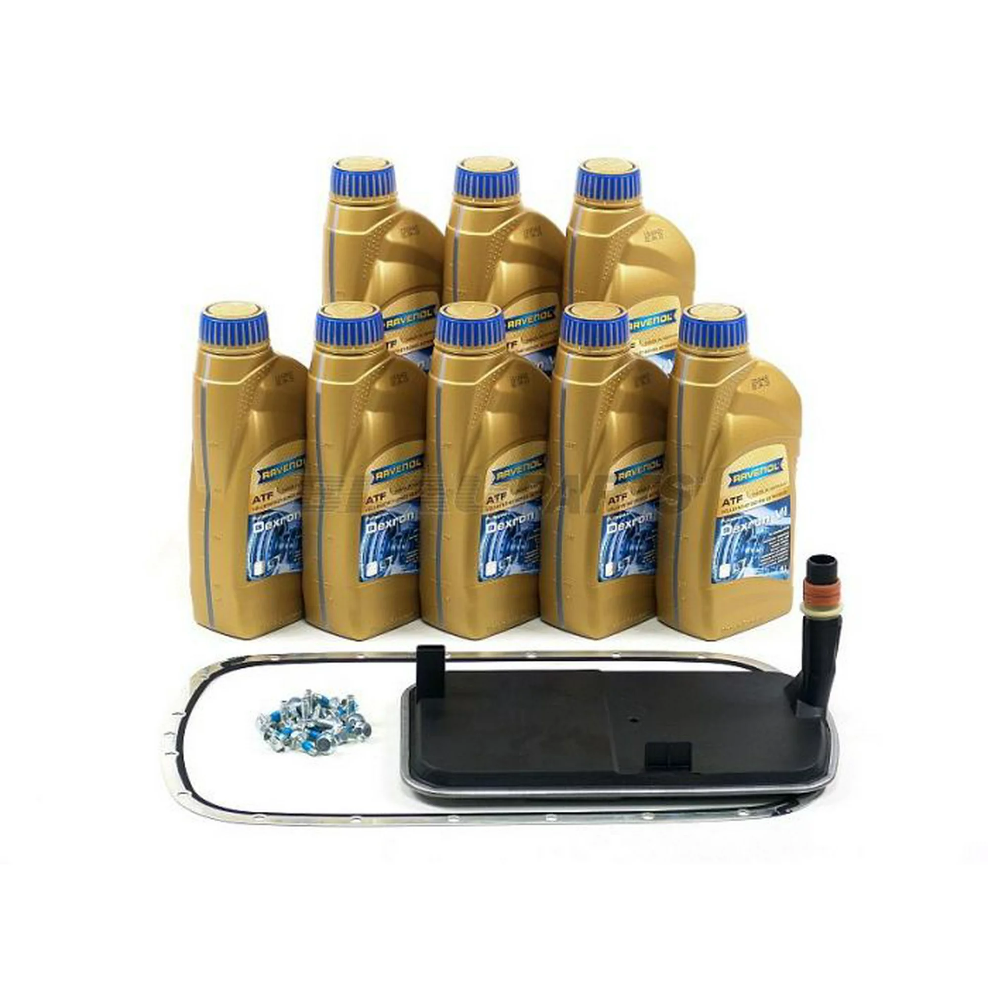 BLAU F2A1303-E Automatic Transmission Fluid Filter Kit - E39 - Compatible with 2001 BMW 525i w/ 5 Speed Automatic GM A5S 360R, 390R