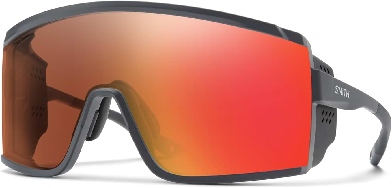 SMITH Pursuit Sunglasses with ChormaPop Shield Lens – Performance Sports Sunglasses – Removable Side Shields – Men & Women