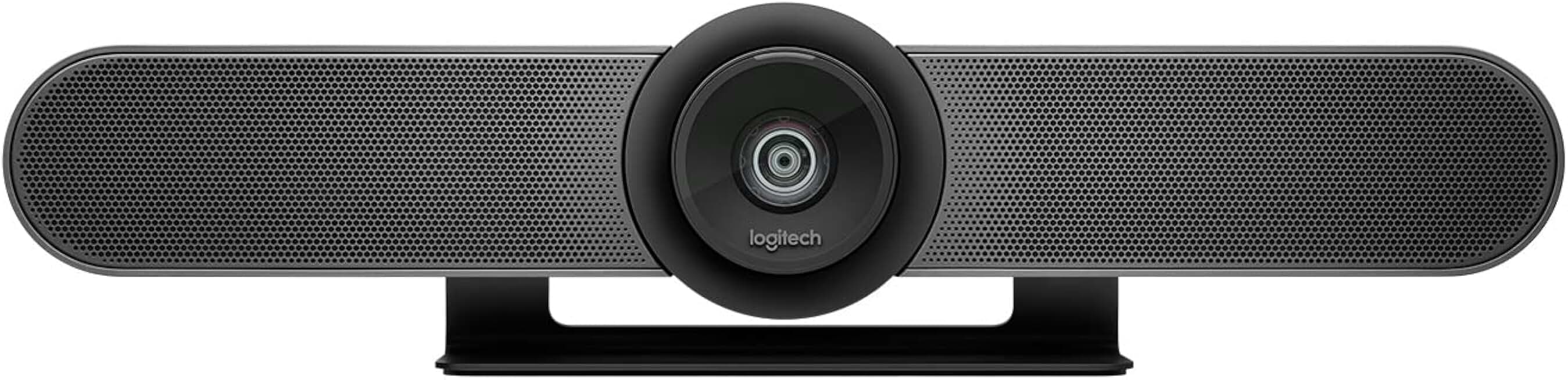 Logitech MeetUp Video Conferencing System, Ultra HD 4K/1080p/720p, 3 Microphones/Adjustable Speakers, Wide Field of View 120°, PC/Mac/Laptop/Macbook/Tablet - Black