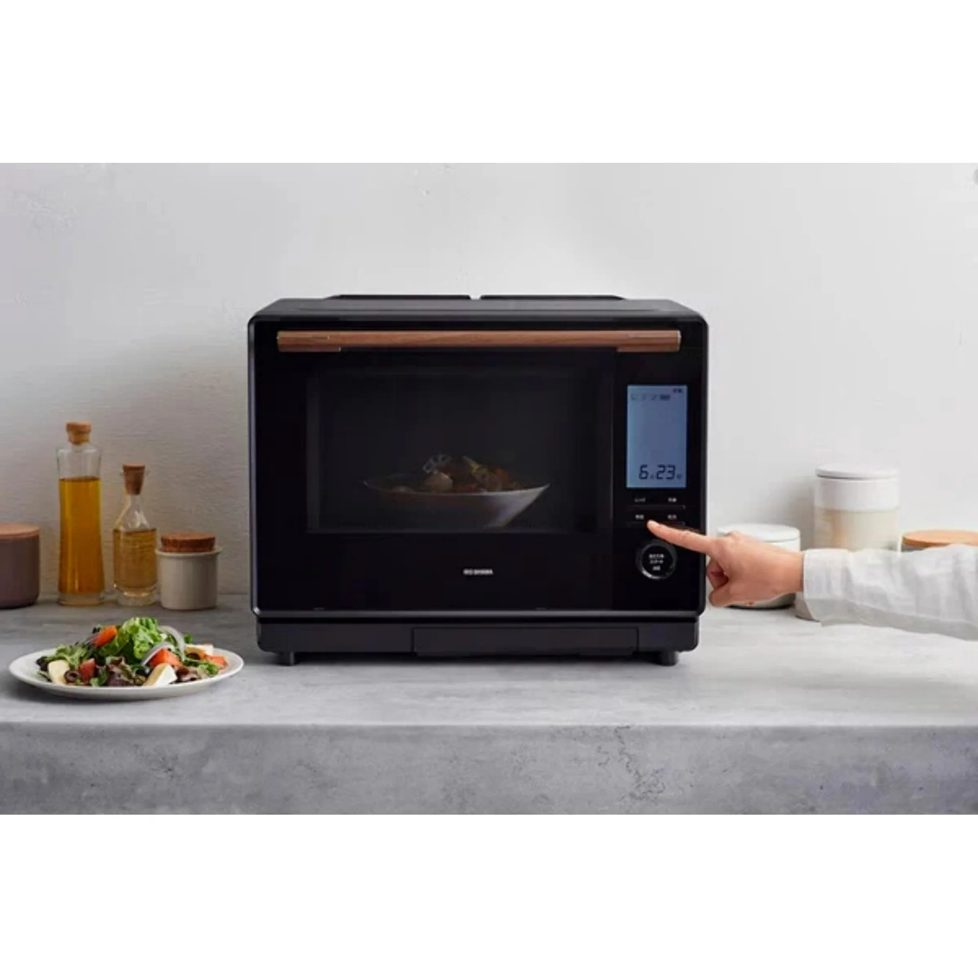 IRIS OHYAMA MS-F3002-B Convection steam oven range 30L Made in Japan