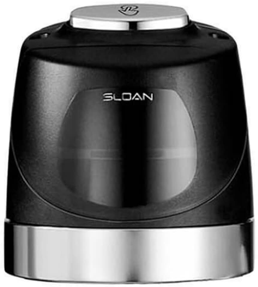 Sloan G2 RESS-C 1.28 GPF Exposed Sensor Water Closet Retrofit Flushometer - Battery Powered, Infrared Sensor, 6 Year Battery Life with Courtesy Flush Override Button, Polished Chrome Finish, 3325435