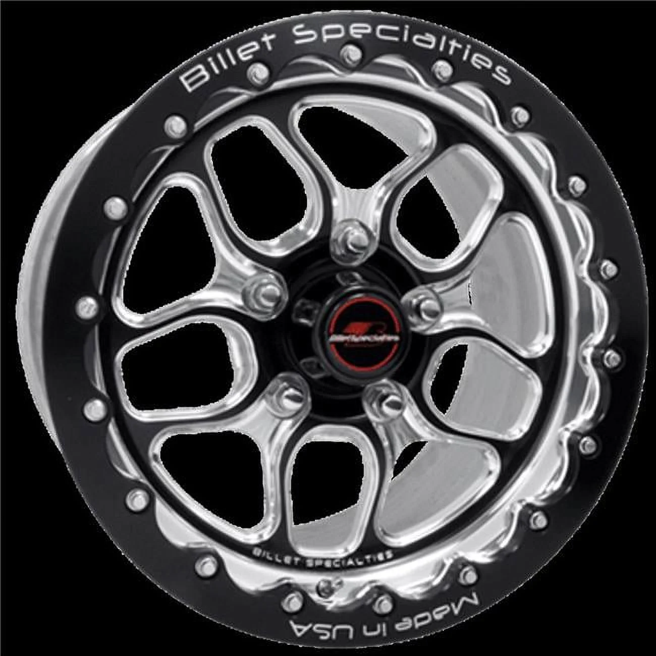Billet Specialties BSPBRSB271F6576N 17 x 10 in. 7.625 in. Back Spacing Win Lite Wheel