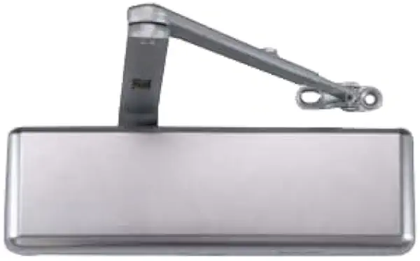 Extra Heavy Duty Commercial Door Closer, DC9016 Automatic Door Closer, Surface-Mounted Auto Door Closer, Size 1-6 Commercial Door Closer Heavy Duty for Heavy Traffic Areas, Aluminum