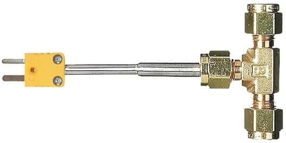 Digi-Sense Type-K, Flow-Through Probe, 1/4