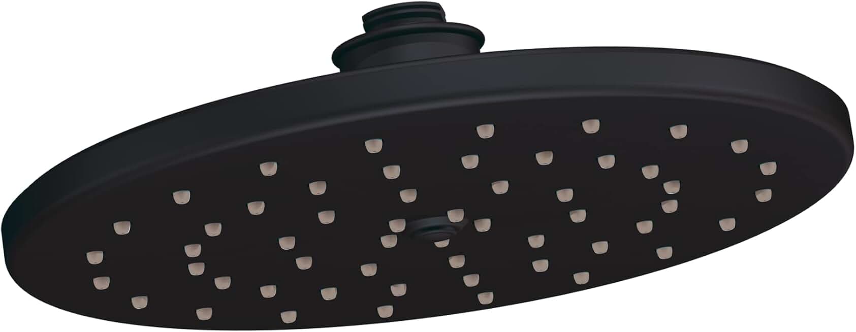 Moen Waterhill Wrought Iron 10-Inch Single Function Rainshower Showerhead with Immersion Rainshower Technology, S112WR