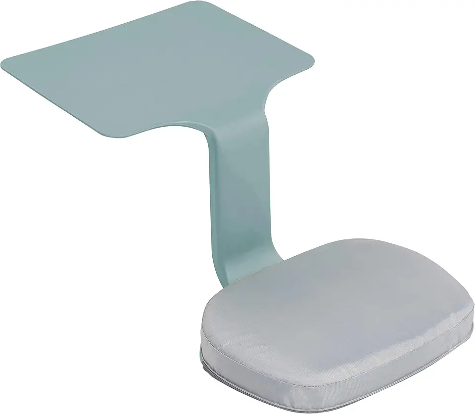 ECR4Kids The Surf Portable Lap Desk with Cushion , Flexible Seating, Seafoam, 10-Piece