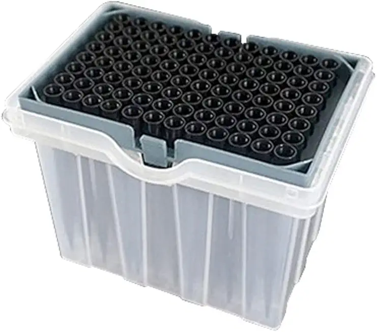 SP Bel-Art Robotic Sterile Filtered Pipette Tips; Hamilton Type, 1000uL, Conductive (Pack of 16 Racks x 96 Tips) (F37860-3100)