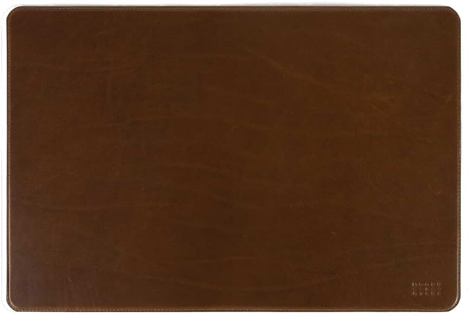Moore & Giles Leather Placemat Set of 4 | Mont Blanc Caramel