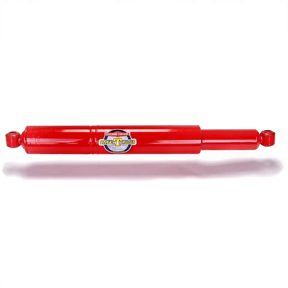 RV Steering Stabilizer 41-140 Red (RV Steering Stabilizer, RV Steering Control, RV Safety, Truck Steering Stabilizer)