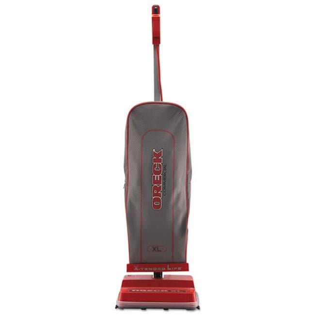 Ork 12.5 x 6.75 x 47.75 in. 120V Commercial Upright Vacuum - Red & Gray