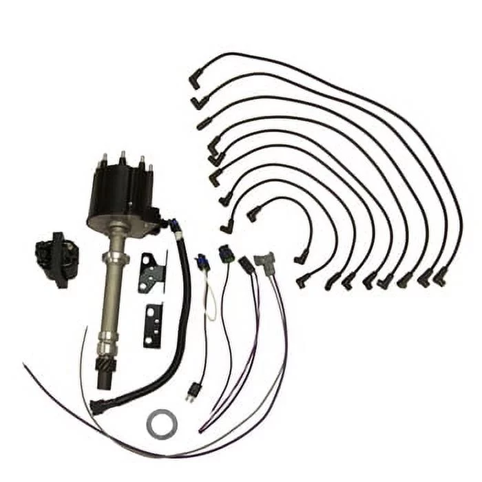 Ignition, Distributor Kit GM V8 Delco EST w/Wires & Coil Pro #: 752 X-Ref #: CRU22752