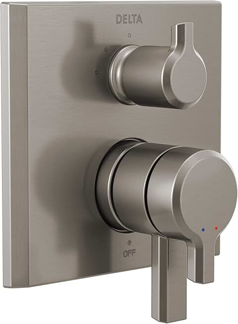 Delta Faucet T27899-SS-PR Pivotal Diverter, Lumicoat Stainless