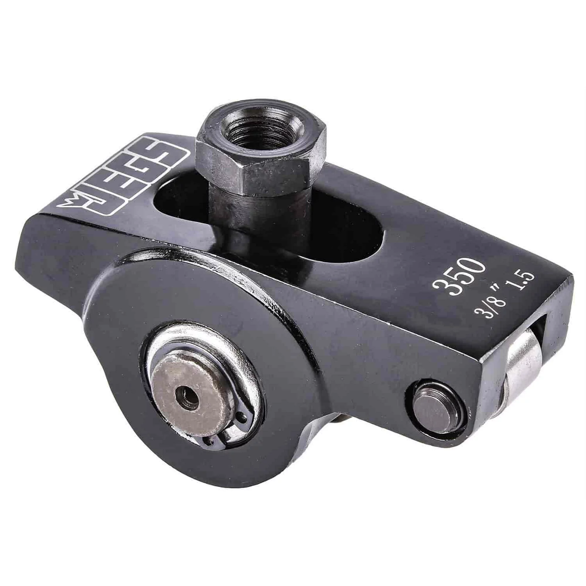 JEGS 20980 Aluminum Roller Rocker Arms 1955-85 Small Block Chevy 1.5 Ratio 3/8 S