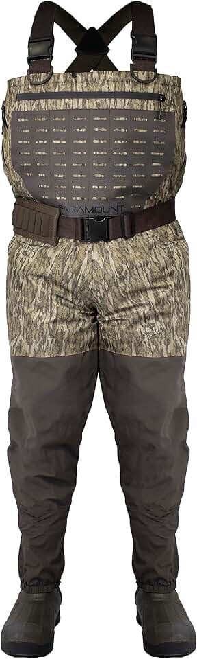 Paramount Outdoors Summit Insulated Breathable Camo Duck Hunting Chest Wader 1600 gram boots