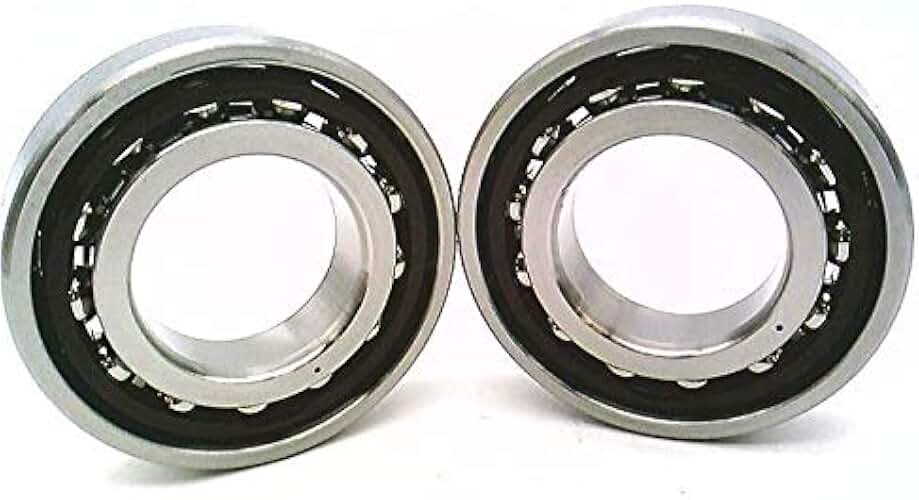 208HCDUM Single Seal, Precision, 18MM Width, 80MM OD, Angular Contact Bearing, 40MM BORE, Price/Pair