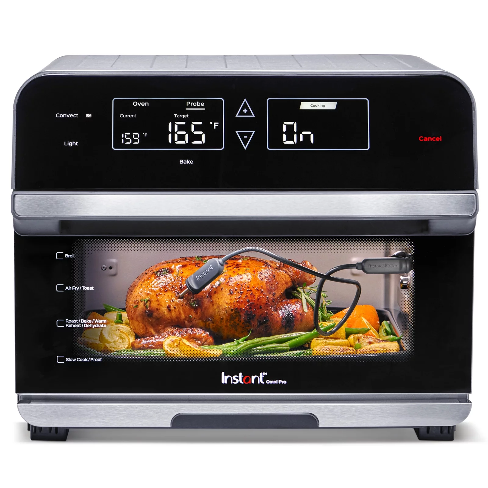 Instant Pot Omni Pro 19 QT/18L Air Fryer Toaster Oven Combo, From the Makers of Instant Pot, 14-in-1 Functions, Fits a 12