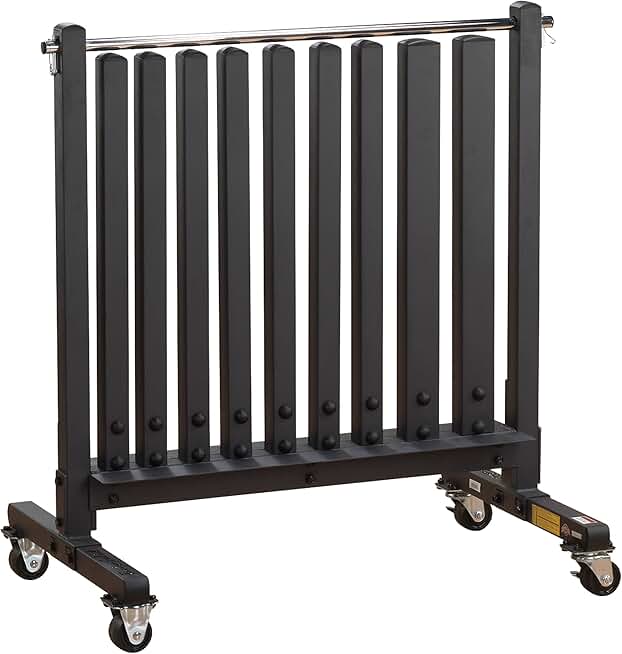 Body-Solid (GDR500) Commercial Vinyl/Neoprene Dumbbell Rack - Compact Storage for Home Gym, Holds 100 Dumbbells from 1-15 lb Weights