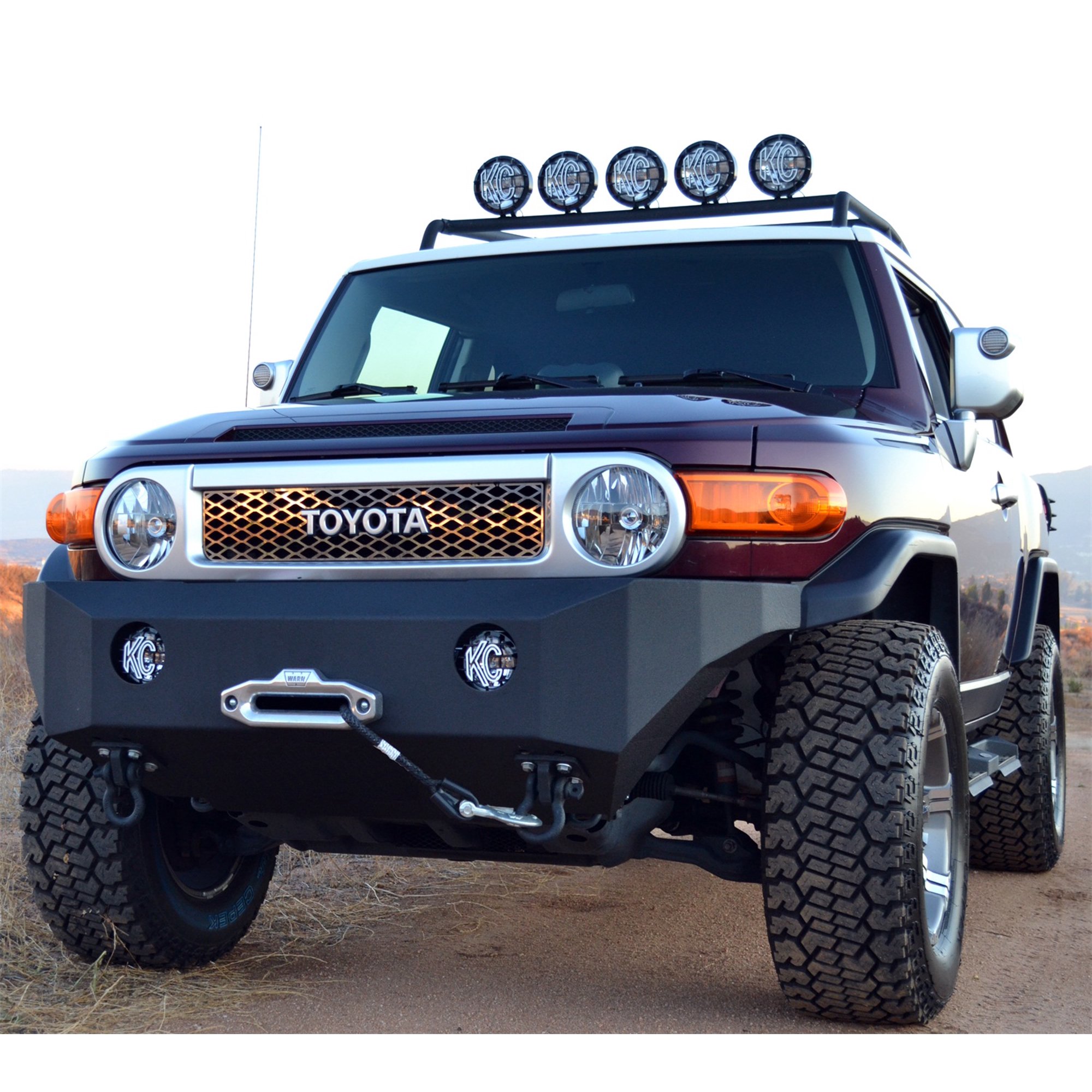 Body Armor 4X4 Fj-19336 Front Winch Bumper For Toyota Fj Cruiser
