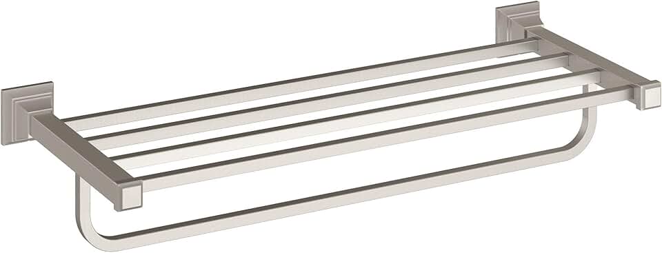 American Standard 7455260.295 TS Series 24 Inch Train Rack, Brushed Nickel