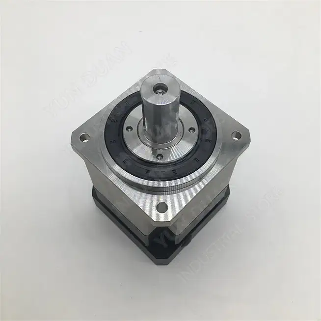 4:1 Helical Planetary Ratio 4 Reducer 3 Arcmin Backlash Gearbox 19mm for NEMA34 90mm 750W 1KW AC Servo Motor Robot 1Pcs