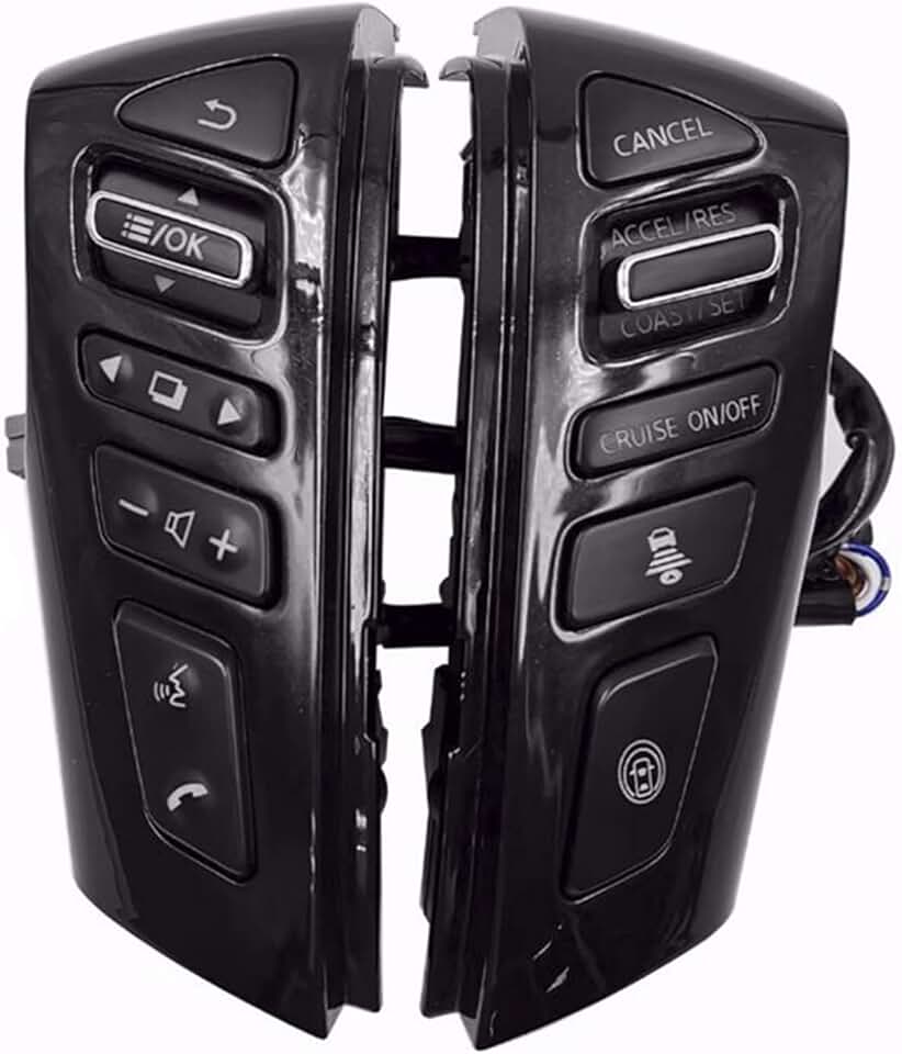 Steering Wheel Button Cruise Control Buttons Compatible with Nissan Patrol Y62