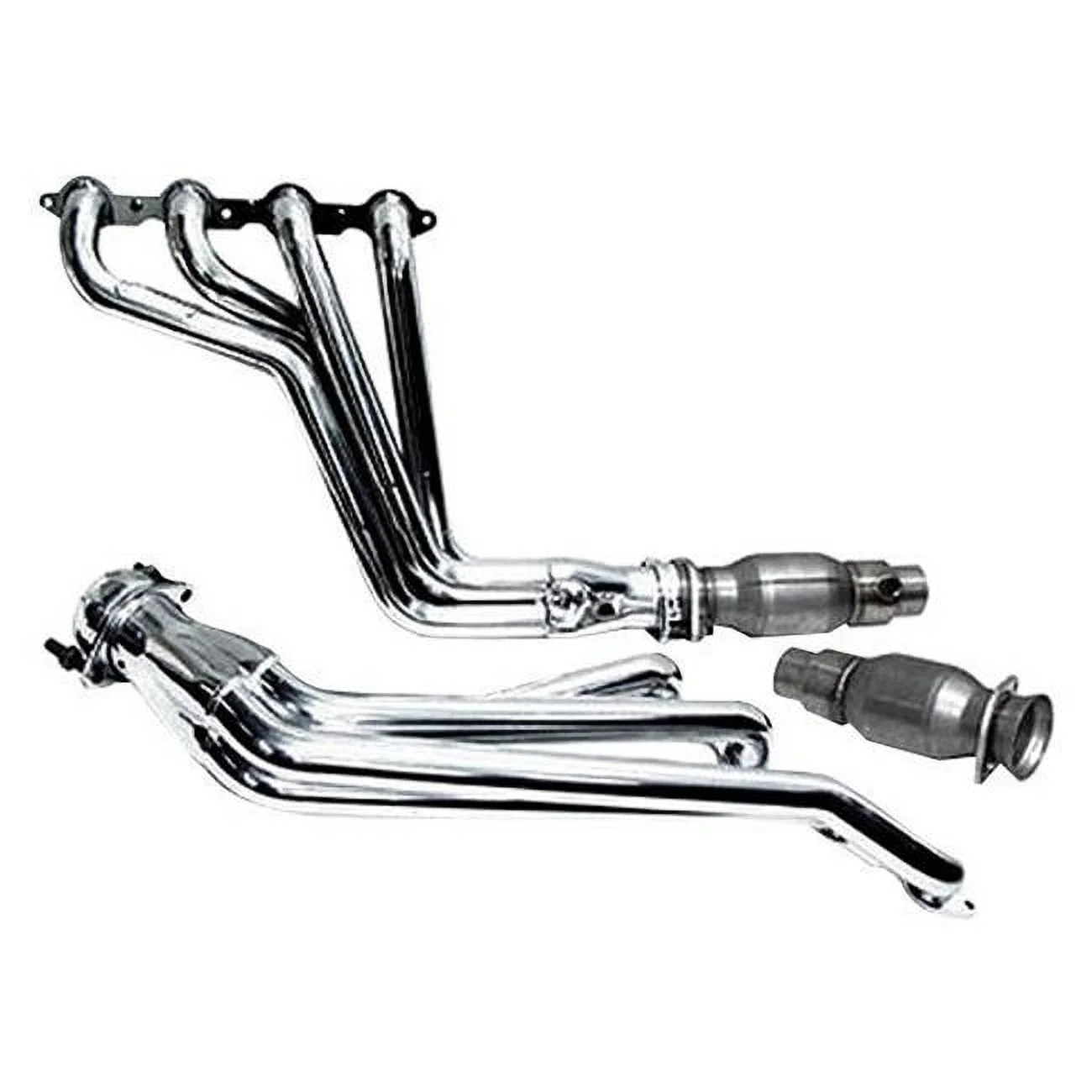 BBK Performance 4054 1.87 in. Steel Chrome Long Tube Exhaust Headers Kit for 2010-2015 Chevy Camaro LS3 & L99