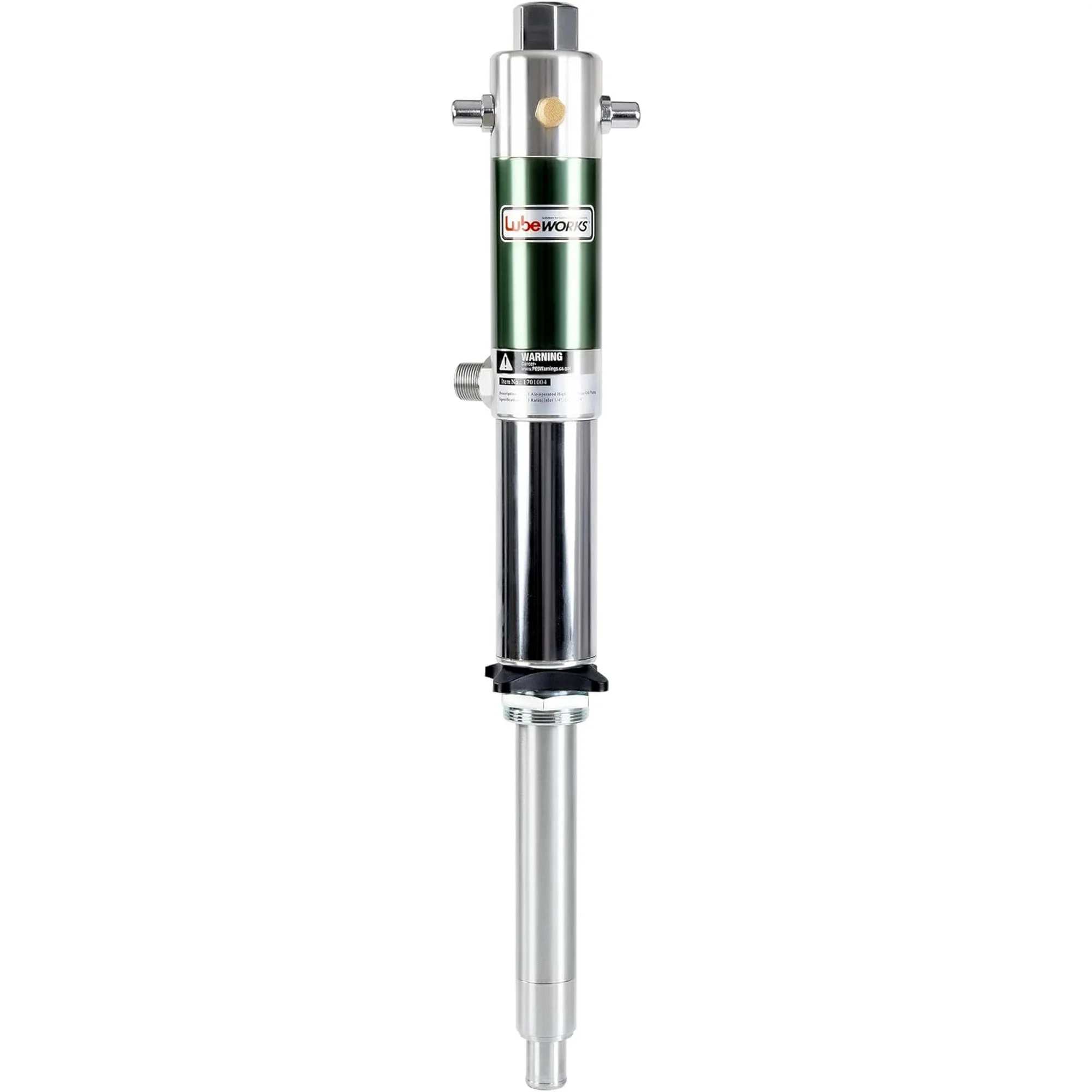 Lubeworks Oil Transfer Drum Pump Double Action 1:1 Fast High Flow Rate ...