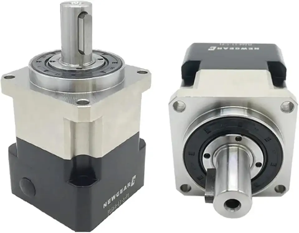 Nema23 Motor Planetary Gearbox Helical Gear Reducer Reduction Gearbox 200W/400W Servo Motor Speed Reducer High Precision 1Pcs(Ratio 50 to 1,11mm Input)