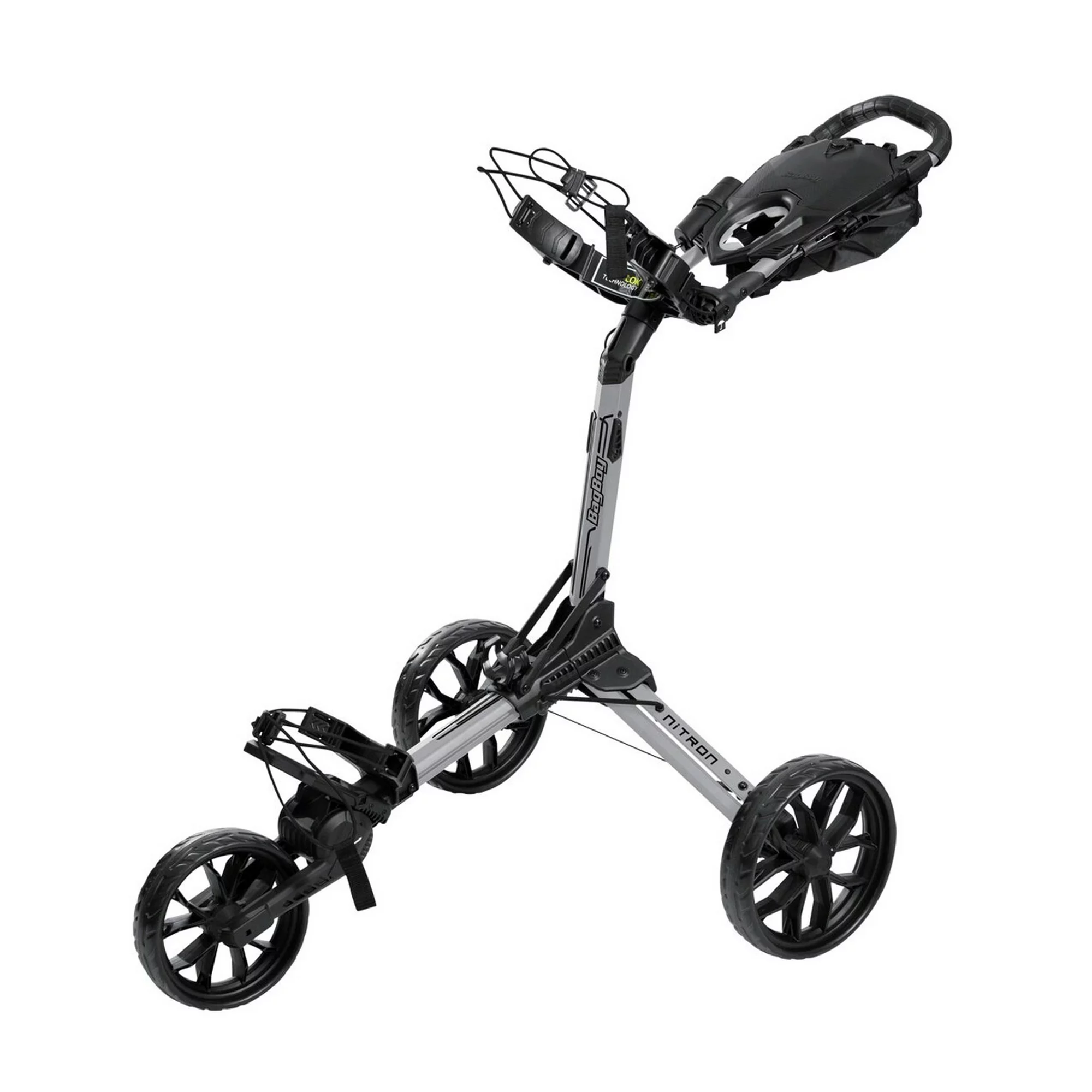 Bag Boy Golf Nitron Silver/Black Pull Cart