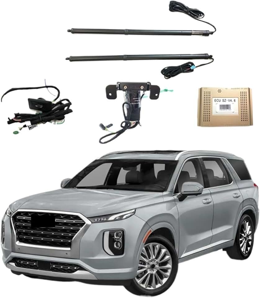 Edition Electric Tailgate Modification Tail Box Intelligent Auto Auto Accessories DIY Compatible with Hyundai Palisade 2020-2021
