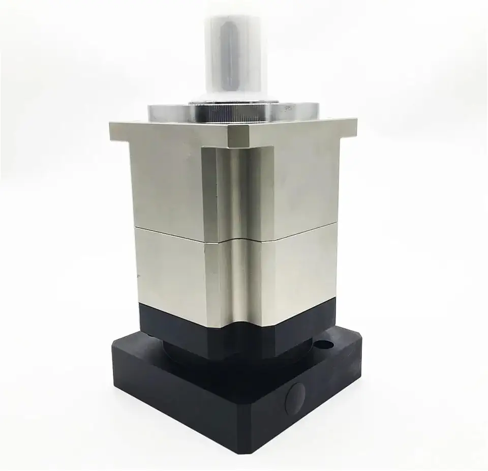 180mm Flange Helical Planetary Gearbox Precision Reducer 35mm/42mm Input for 180mm 3kw 4.5kw 5.5kw 7.5kw 10kw AC Servo Motor 1Pcs(Ratio 50,42mm Input)