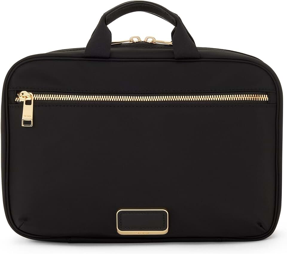 TUMI - Voyageur Madeline Cosmetic - Travel Makeup Bag for Women - Hanging Cosmetics Case - Detachable Zipper Pouch
