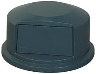 Mighty Line Brute® Gray Container Domed Lid, 44 Gallon Capacity (RUB123D) Category: Trash Can Lids