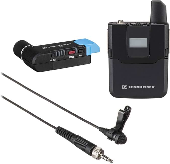 AVX Digital Wireless Microphone System - ME2 Lavalier Set,Black