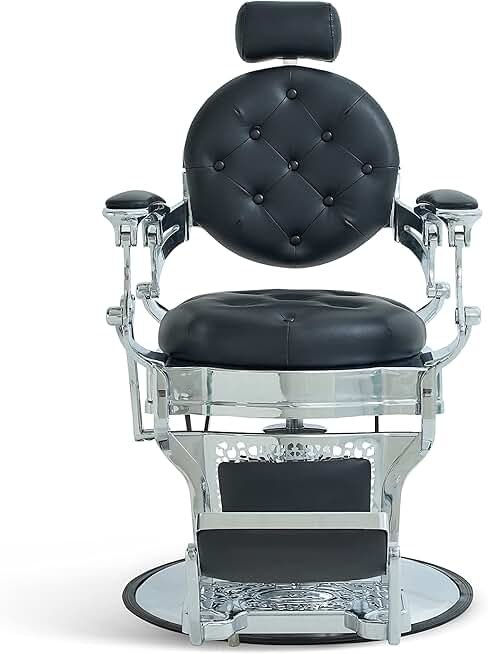 Vintage Barber Chair for Hairdressers Heavy Tattoo Shampoo Beauty Salon Equipment