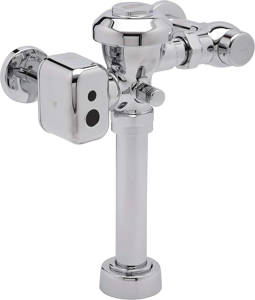 Zurn ZEMS6000AV-ONE.0002 AquaVantage® ZEMS-is Smart, Exposed Sensor Hardwired Diaphragm Water Closet Flush Valve 1.1 gpf in Chrome